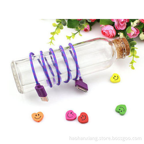 Fabric Braided USB 2.0 Data Cable for iPhone